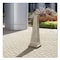 Rubbermaid Commercial Cigarette Waste Collector, Pyramid, 1 gal, Plastic/Steel, Beige FG257088BEIG - alternate 4