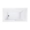 Kingston Brass 60-Inch Acrylic Rectangular 2-Wall Corner Alcove Tub with Corner Apron, Left Hand Drain Hole VTAM6032L22S - alternate 2