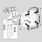 Honeywell Kromschroder BCU, FASTENING, SET KS74960422 - alternate 2