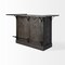 Homeroots 29in Gray Solid Wood Rolling Kitchen Island With Storage 380610 - alternate 4