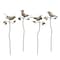 Alpine Bronze Metal 32 in. H X 9 in. L X 2 in. W Bird Outdoor Garden Stake QEL924A - alternate 1