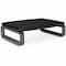 Kensington Plastic Monitor Stand, 80 lb. Capacity, Black/Gray K60089 - alternate 1