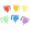 Tickit Translucent Funnels, Assorted Colors, 6PK 73113 - alternate 1