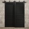 Sartodoors Sliding Closet Barn Bypass Doors 72 x 96 inches, Ego 5012 Painted Black Oak, Modern 6.6ft Rails Ha EGO5012BBB-CHK-7296 - alternate 3