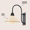 Jonathan Y Stanley 12.25" 1-Light Farmhouse Industrial Iron LED Gooseneck Arm Outdoor Sconce, Matte Almond JYL7614J - alternate 3