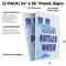 Signmission Ice Cold Bottled Water, Plastic Signs Only 24 Inch x 36 Inch, Corrugated Plastic, 2PK CSB-2436-2PACK-Ice Cold Bottled Water - alternate 2