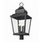 Z-Lite Raphael Sand Black 4 Light Outdoor Post Mount Fixture 5029PHXLR-BK - alternate 3
