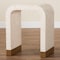 Bali & Pari Carlyn Coastal Beige and White Mother of Pearl Capiz Shell End Table 252-13989-ZORO - alternate 4