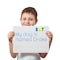 Flipside 9 x 12 Two Sided Magnetic Red & Blue Ruled/Magnetic Dry Erase Class Pack of 12 10176 - alternate 5