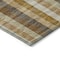 Homeroots 10' X 14' Wheat Ivory And Brown Plaid Washable Indoor Outdoor Area Rug 614028 - alternate 4