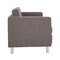 Office Star Products Pacific Love Seat, Cement PAC52-M59 - alternate 4