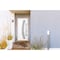Vdomdoors Steel Door Deux 6500 White Stainless Inserts Single Modern Painted-W36xH80-Left Inswing DEUX6500EXD-WS-W36 x H80-Left-hand Inswing - alternate 2