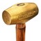 Abc Hammers 5 lb. Brass Hammer with 15" Wood Handle ABC5BW - alternate 3