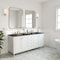 James Martin Vanities Chicago 72 in. Double Vanity, Glossy White, w/ 3 CM Charcoal Soapstone Silestone Top 503-V72-GW-3CSP - alternate 2