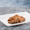 Smarty Had A Party 11" x 16" White Rectangular with Groove Rim Plastic Serving Trays (24 Trays), 24PK 7914-CASE - alternate 2