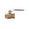 Proline Series Brass 1/2-in FIP x 1/2-in FIP Ball Valve - Lead-Free 107-403NL - alternate 3