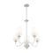Z-Lite Katerina 5 Light Chandelier, Brushed Nickel, 24 In W x 26.5 In H 1950-5BN - alternate 2