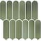 Daltile Artefino Vintage 2 x 6 Fish Scale Mosaic 10.00 SQFT/Carton, 10PK AR1726FHSCLMSGL - alternate 2
