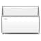 Koolmore 70 in. 12 Tub Ice Cream Dipping Cabinet Display Freezer with Sliding Glass Door and Sneeze Guard KM-ICD-71SD-FG - alternate 4