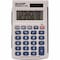 Sharp Blue/Gray 8 digit Solar Powered Pocket Calculator EL243SB - alternate 1