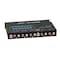 Deejay Led Single Din Size Seven Band Slim Car Equalizer w/Sub Level Fader and front panel Aux-in TBHEQS756 - alternate 4