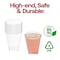 Smarty Had A Party 2 oz. Clear Square Bottom Disposable Plastic Shot Cups (500 Cups), 500PK 6951R-CASE - alternate 3