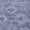 Homeroots 5' X 8' Navy Blue And Denim Blue Southwestern Washable Indoor Outdoor Area Rug 588709 - alternate 3