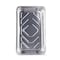 Glad Disposable Steam Pan, Aluminum, Silver, 20-1/2 in L, 12-1/2 in W, 2-3/4 in H, 2PK BBP21178 - alternate 2