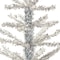 Homeroots Set Of Two Silver Tinsel Sparse Pine Christmas Trees, 2PK 633716 - alternate 3