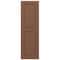 Ekena Millwork True Fit PVC, Two Equal Raised Panel Shutters, Burnt Toffee, 12W x 80H, PR TFP101RPF12X080BT - alternate 2