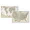 National Geographic World and United States Executive, Poster Size, Map Pack Bundle, 36'' x 24'' RE01021232B - alternate 1