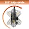 Edendirect Outdoor Fan, Wall Mount, 14 in Blade Dia, 120V, 2,050/2,300/2,600 cfm IR-FANOW14 - alternate 4
