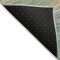 Homeroots 8' X 10' Teal Blue Pink And Peach Abstract Washable Indoor Outdoor Area Rug 631254 - alternate 2