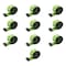Mytee Products Winch Straps 4inx30ft Hi-Vis Safety Green Tie Down w/Flat Hooks WLL# 5400 lbs, 10PK WS430SGx10 - alternate 4