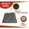 Mytee Products 20ft x40ft Black Heavy Duty 70% Shade Mesh Tarp for Outdoor with Grommets 6 Oz MT20-40 - alternate 4