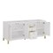 James Martin Vanities Chicago 72" Double Vanity, Glossy White, w/ 3 CM Tajnar Eclos Top 503-V72-GW-3TJR - alternate 4