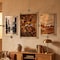 Azar Displays Floating Acrylic Gallery Wall Frame Set, 1" Stand off, Silver, 3PK 105707-SLV - alternate 4