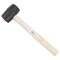 Vulcan Mallet, 8 oz Head, Double-Faced Head, Rubber Head, 11-3/4 in OAL JLO-005 - alternate 2