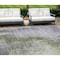 Homeroots 9' X 12' Olive Green And Purple Abstract Washable Indoor Outdoor Area Rug 587252 - alternate 1