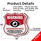 Signmission Neighborhood Crime Watch Shield Sign War, 12 inch X 12 inch, Aluminum Metal Sign, 2PK SHI-A-2PACK-12-387 - alternate 3