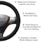 Dash Designs Comfort Grips Sedona Grip 15.5in - 16.5in Steering Wheel Cover - Black 3333BK - alternate 2
