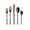 Mepra Bali Flatware Set - 5 Pieces - Bronze 101522005B - alternate 1