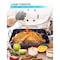 Black & Decker Large Turkey Roasting Pan with Rack, 0.8mm Carbon Steel Baking Pan BDK400B - alternate 3