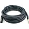 Monoprice 50ft Premier Series XLR Male to 1/4inch TRS Male 16AWG Cable (Gold Plated) 4766 - alternate 1