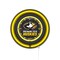Holland Bar Stool Michigan Tech University 15 Double Neon Wall Clock Clk15BK - alternate 1