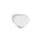 Simplehuman 6 Liter / 1.6 Gal. Mini Semi-round Step Can w/ Inner Bucket & Liner Pocket, White Steel CW2108 - alternate 3