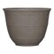 L&G 9.6 in. H X 12 in. W X 12 in. D X 12 in. D Polyresin Brighton Planter Mocha PVJ6312SMJ - alternate 1