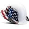 Lift Safety DAX Fiber Resin Full Brim Hard Hat (American Flag) - ANSI-G, TYPE 1 HDF-24AF - alternate 1