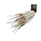Compucableplususa 5FT DB15 2-Row Male to Bare Wire RS232 Serial Pigtail Cable - 28AWG Shielded Open End PVC DBC-15MW-05 - alternate 2