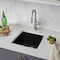 Blanco Bar Sink, 1 bowl, Silgranit, 17.00 in W x 17.50 in L x 9.37 in H 442938 - alternate 2